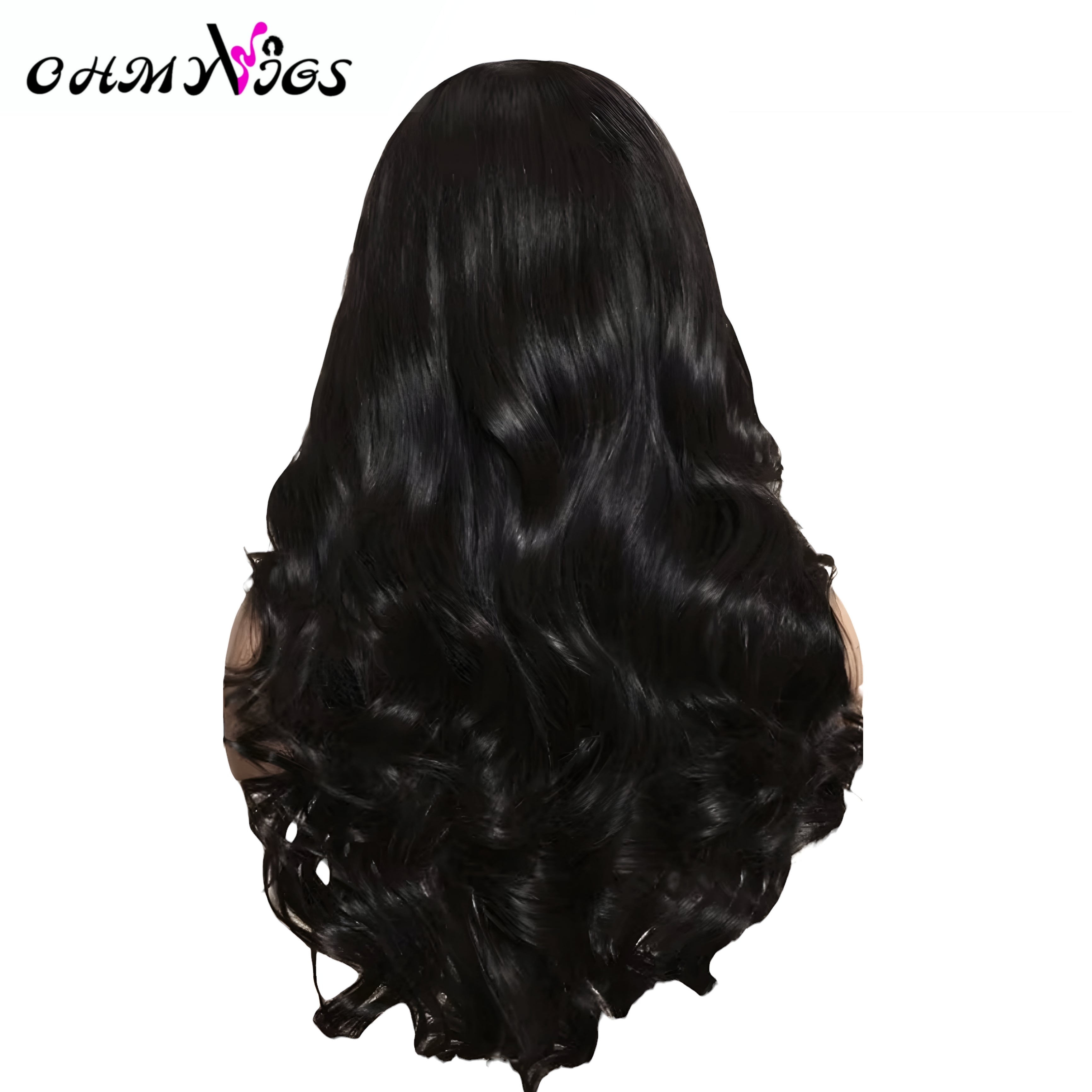 OHMYVIGS Perruque 100 % cheveux humains Body Wave, lace 7x5/13x4, pré-coupée, prête à porter.